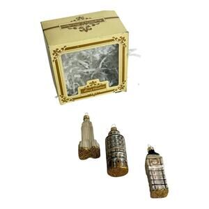 Mouth-Blown & Hand-Painted MADE IN POLAND Famous Buildings Impuls